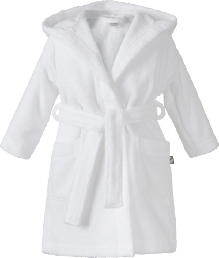 badekåpe - økologisk Hvit