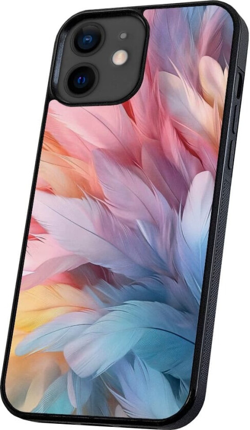 iPhone 12/12 Pro - Deksel/Mobildeksel Feathers