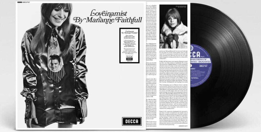 Marianne Faithfull Loveinamist LP/Vinyl