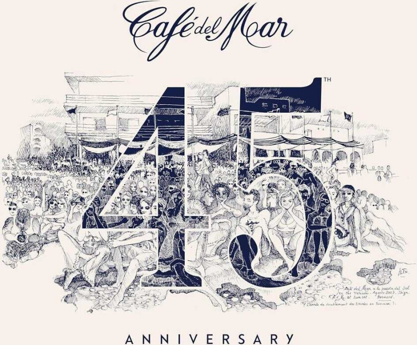 Diverse Artister Cafe Del Mar: 45th Anniversary CD