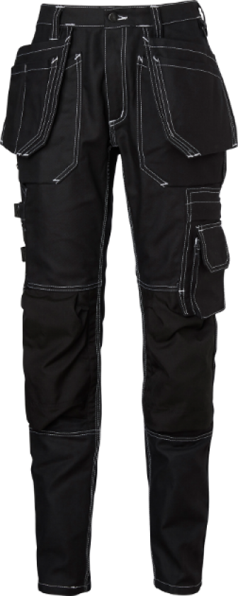 Bukser – Cordura Slitestyrke(1001321, Svart, Dame, 1 stykke bukser, størrelse-32)