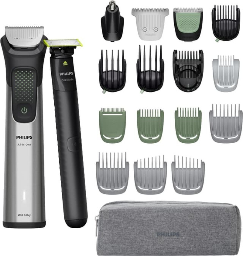 Bilde av All-in-One Series 9000 multigroomer MG9558/15 (sølv)