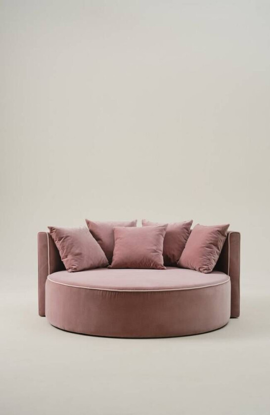 WYOMING sofa 2-seter Tåkerosa