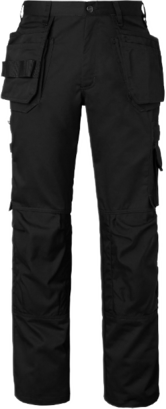 Craftsmen Pants – Tough & Versatile(1000737, Svart, Unisex, 1 stykke bukser, størrelse-C42)