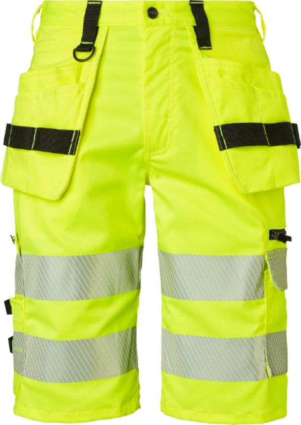 Craftsmen Shorts – Komfort Stretch(1000877, Fluorescerende gul, Unisex, 1 stykke bukser, størrelse-C60)