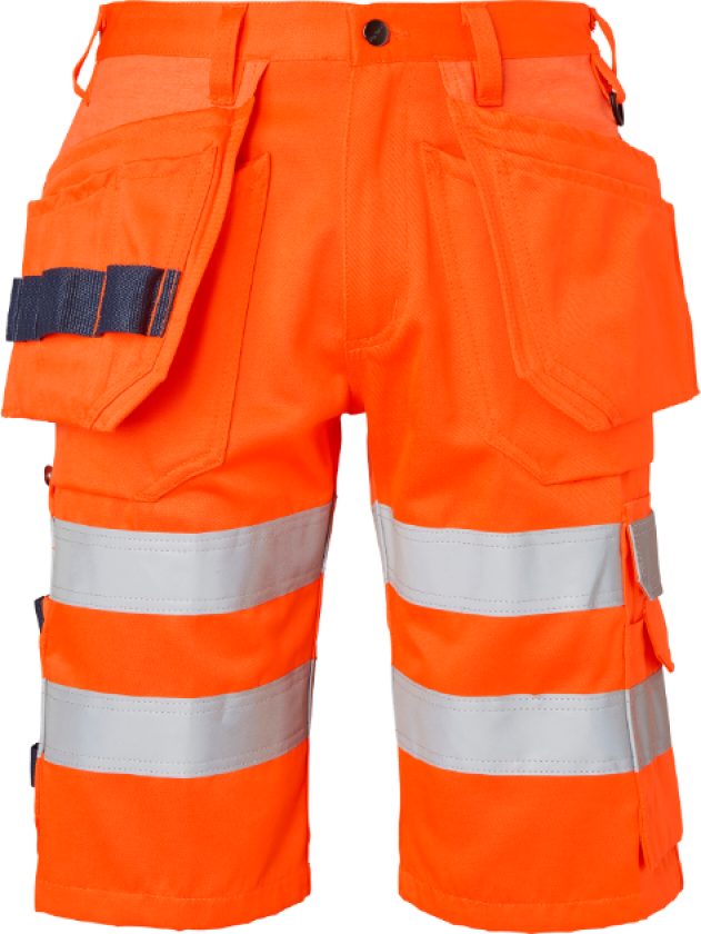 Craftsmen Shorts – Høy Synlighet(1000739, Fluorescerende oransje, Unisex, 1 stykke bukser, størrelse-C54)
