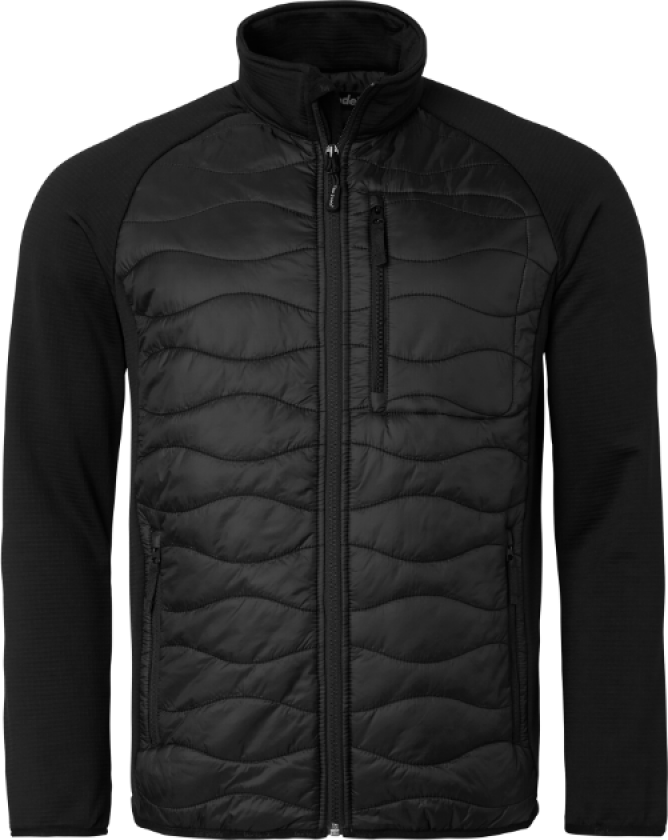 Hybrid Jakke – Lett & Fleksibel(1000895, Svart, Unisex, 1 stykke jakke, størrelse-L)