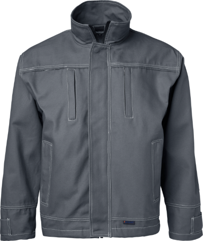 Arbeidsjakke – CORDURA Forsterket(1000910, Grå, Unisex, 1 stykke jakke, størrelse-S)