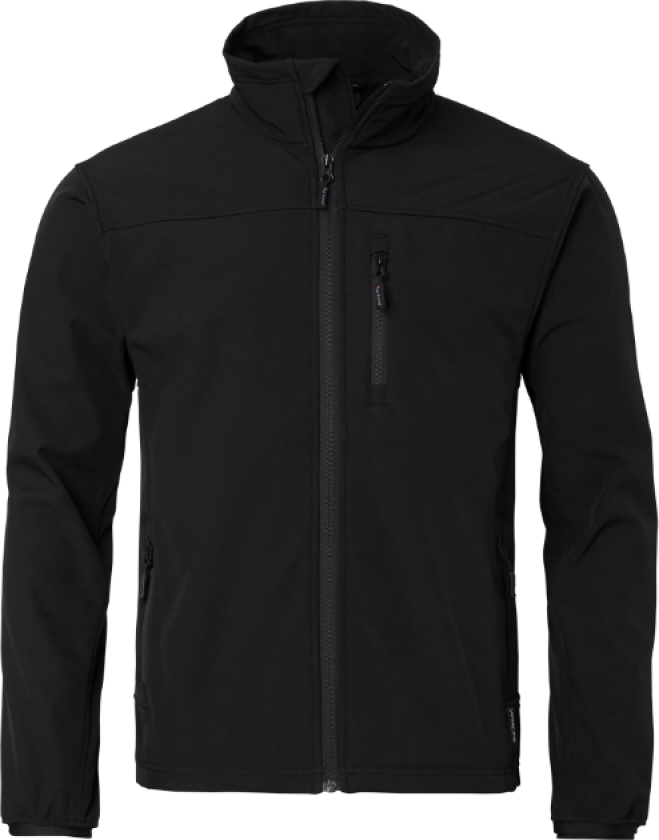 7621 Softshell – Vannavstøtende, Komfortabel(1000983, Svart, Unisex, 1 stykke jakke, størrelse-XL)