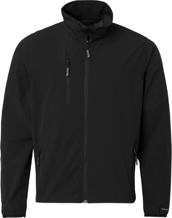 260 Softshell – Lett, Vanntett(1000854, Svart, Unisex, 1 stykke jakke, størrelse-3XL)