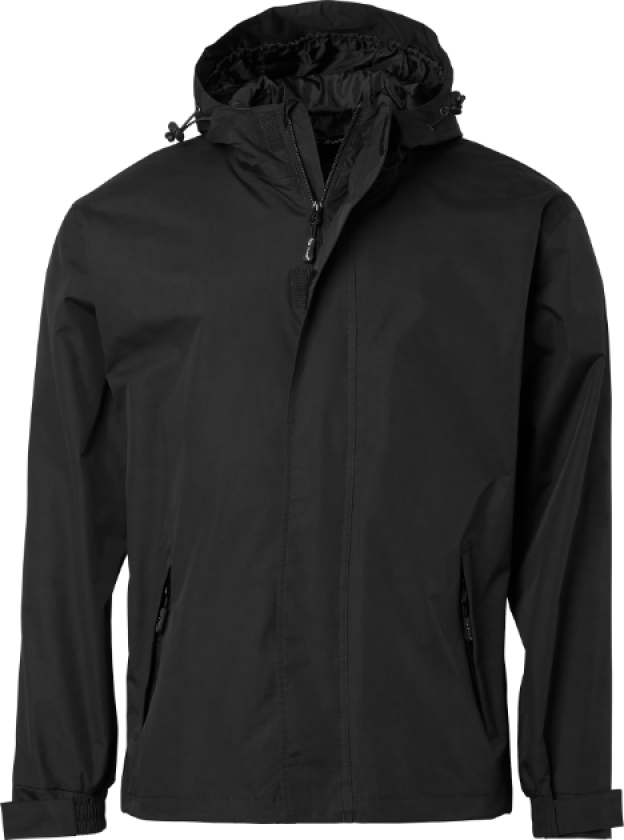 174 Shell Jacket – Vann- og vindtett(1000729, Svart, Unisex, 1 stykke jakke, størrelse-XXL)