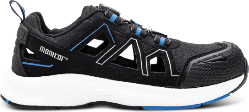 Paradox R Safety Sandal – Lett, komfortabel(1000066, Svart, Unisex, 1 Par, størrelse-38)