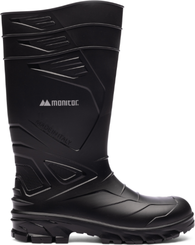 Rättvik Sikkerhetssko – Anti-Slip & Komfort(1000023, Svart, Unisex, 1 Par, størrelse-46)