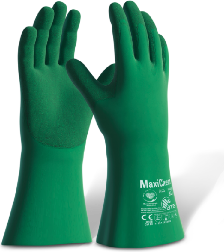 Tritech Hansker – Hudvennlig(1000440, Grønn, Unisex, 12 Par, størrelse-10)