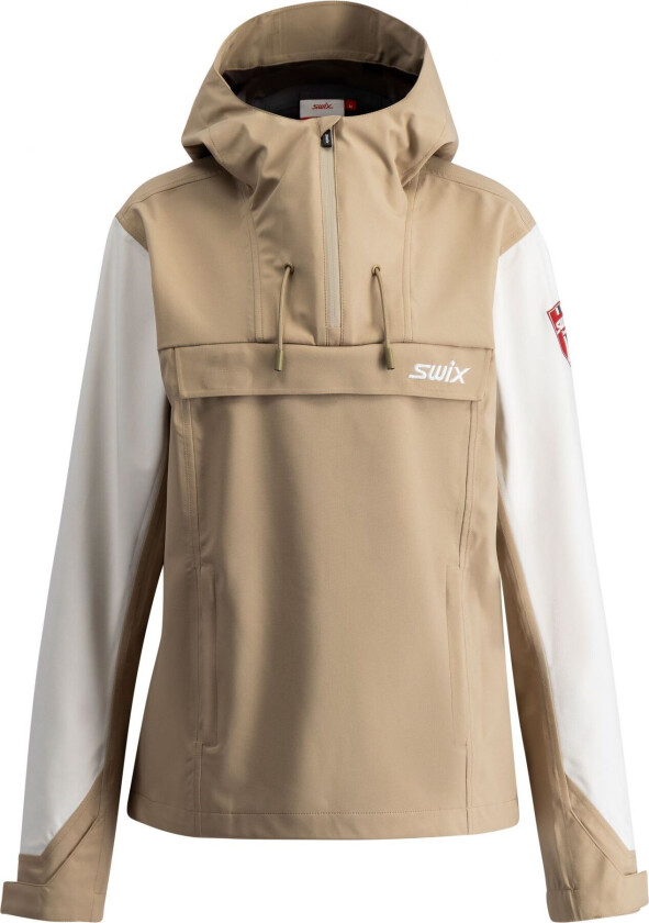 Fjell Anorak W Dame Hvit M | Langrennsjakke