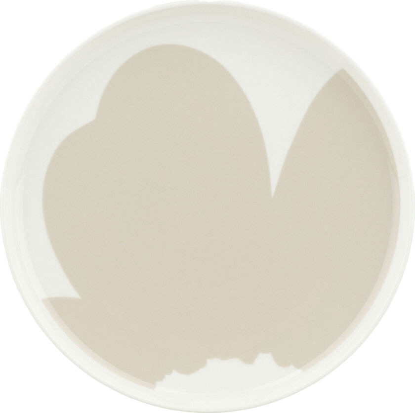 Iso Unikko tallerken 25 cm, hvit