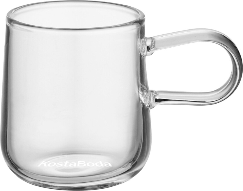 Kosta Boda Viva Espressokopp og fat 2-pakning, 8 cl