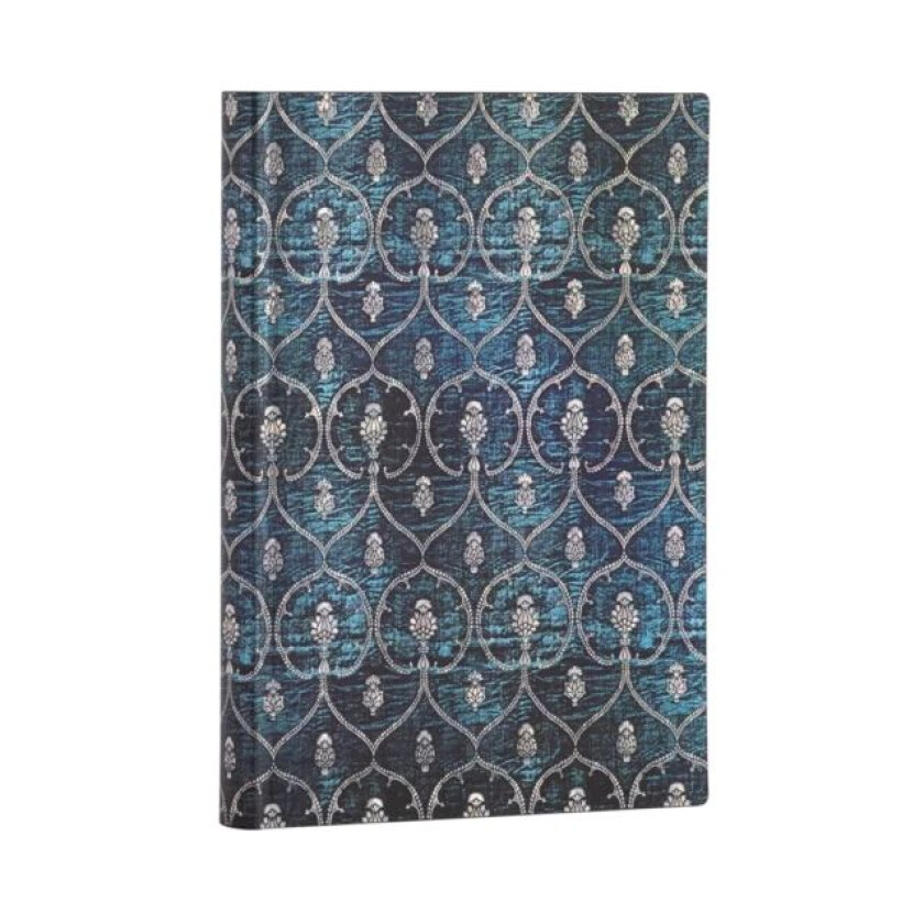 Blue Velvet Midi Lined Journal av Paperblanks