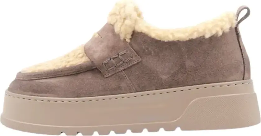 Herre, Sko, Beige, 37 EU