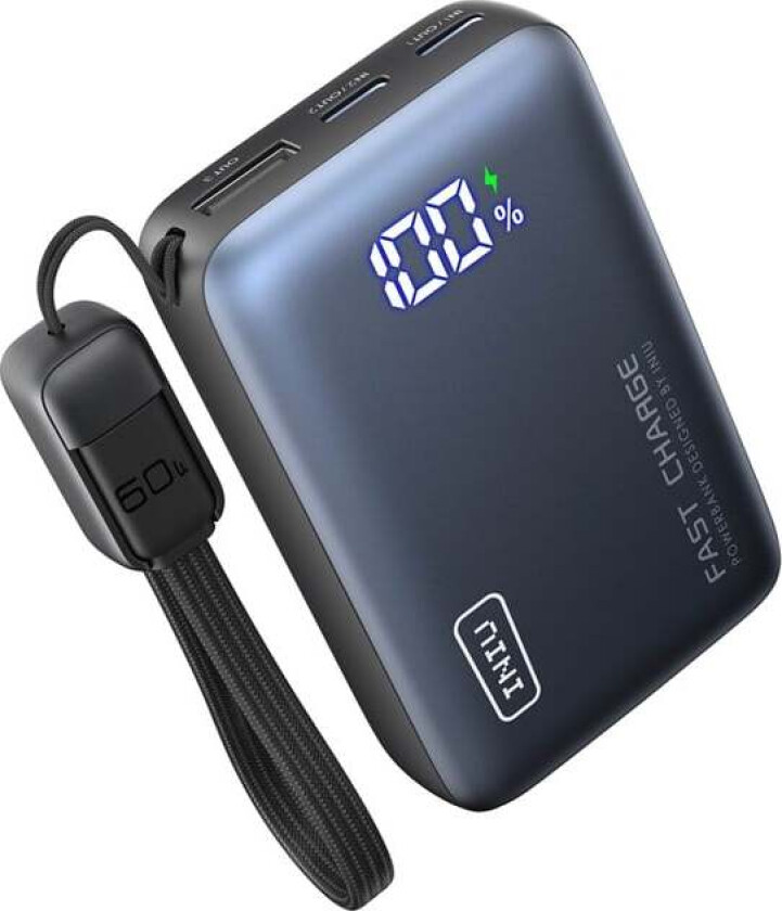 Pocket Pro 10k 45W Nødlader - Grey - 10000 mAh