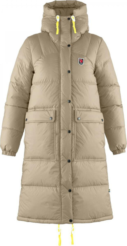 Expedition Long Down Parka W Dame, 118 Fossil, XL