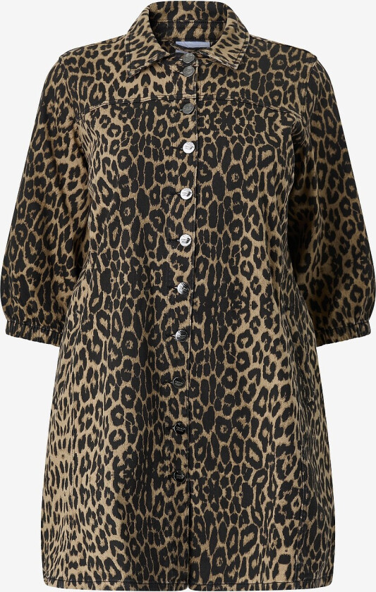 Denimkjole Zh-nita 989-tunic 3/4 - Svart