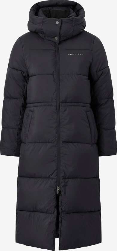 Kåpe Pebble Hood Coat - Svart