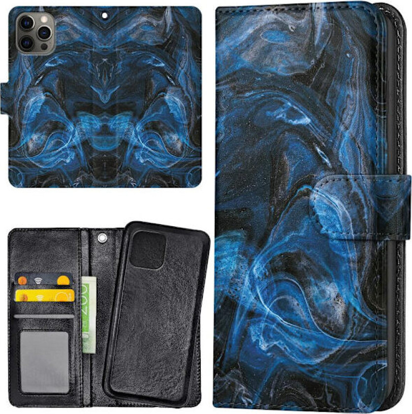 iPhone 12 Pro Max - Lommebok Deksel Marmor