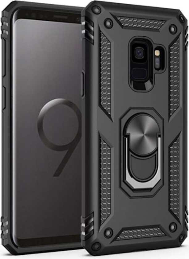 Bofink Combat Samsung Galaxy S9 deksel - Svart