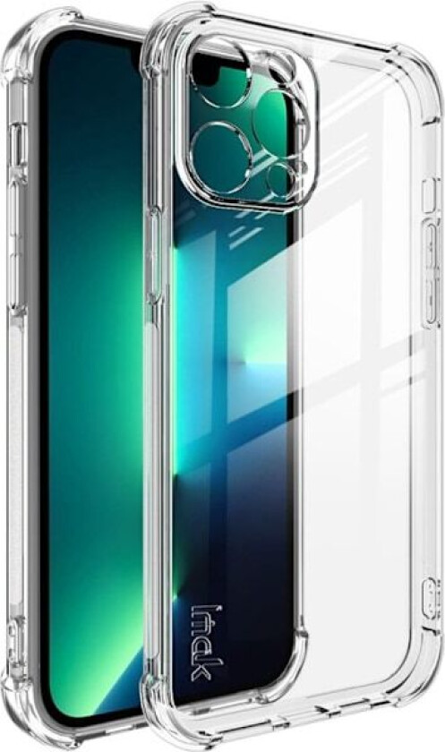 IMAK Airbag-deksel for iPhone 13 Pro Max - Gjennomsiktig