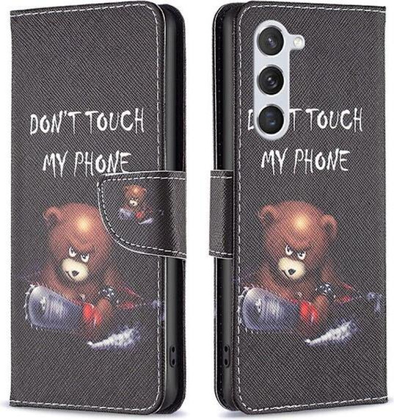 Pengesekk-Stativveske for Samsung Galaxy S24 Mønster Telefondeksel