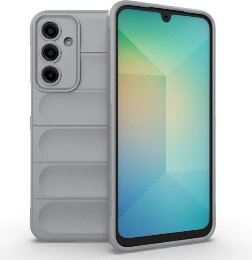 Deksel med mykt grep for Samsung Galaxy A36 - Lysegrå