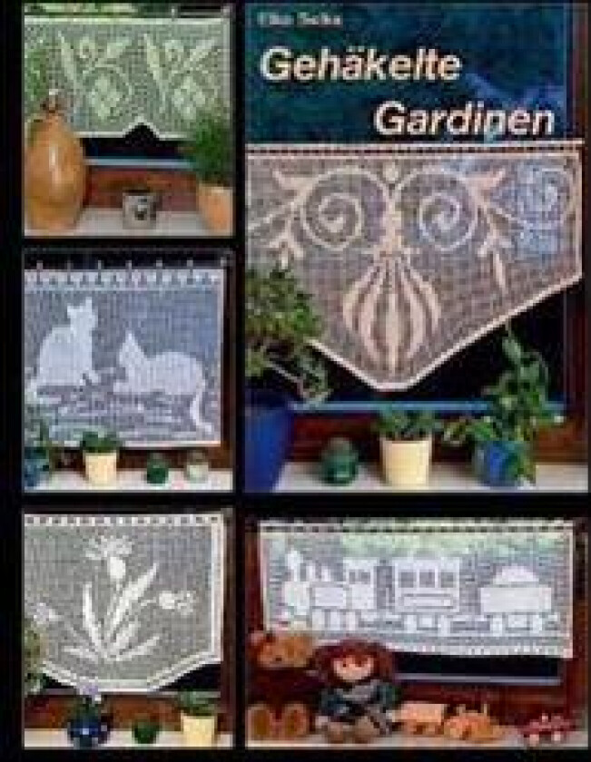Gehäkelte Gardinen