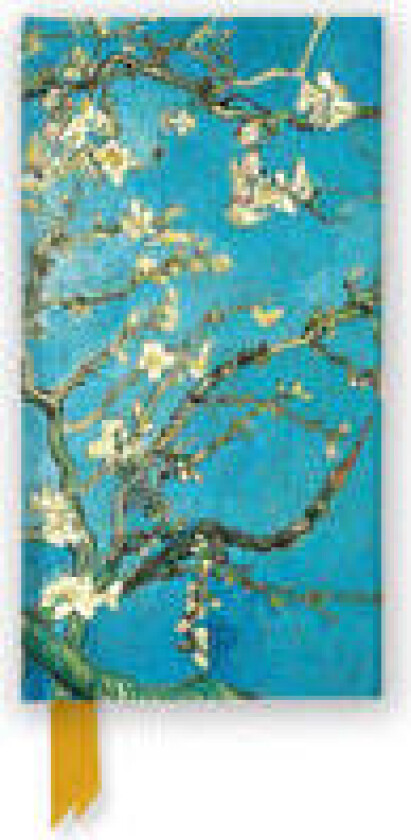 Vincent van Gogh: Almond Blossom (Foiled Slimline Journal)
