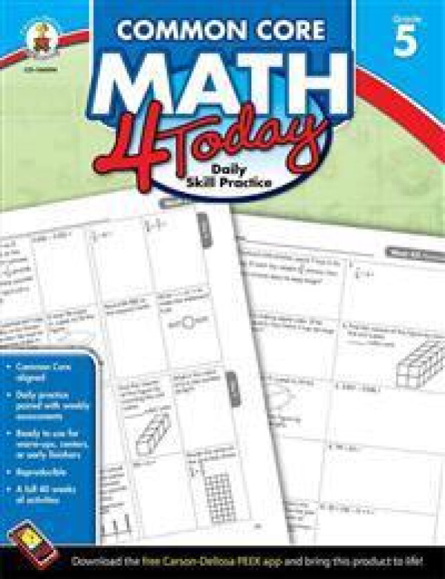 Common Core Math 4 Today, Grade 5: Daily Skill Practice Volume 8