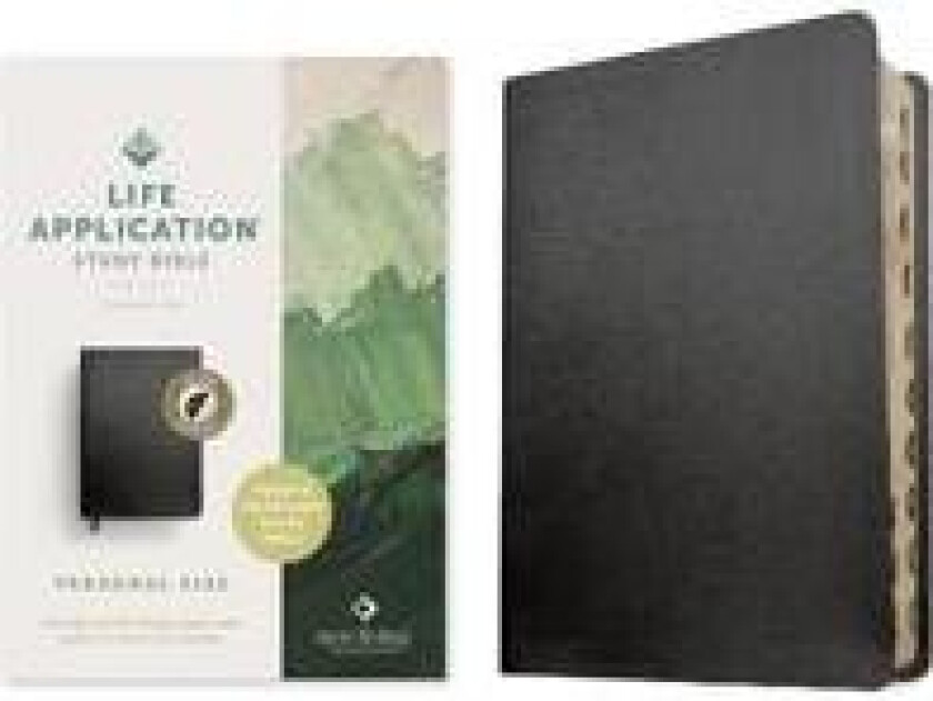 NLT Life Application Study Bible, Third Edition, Black