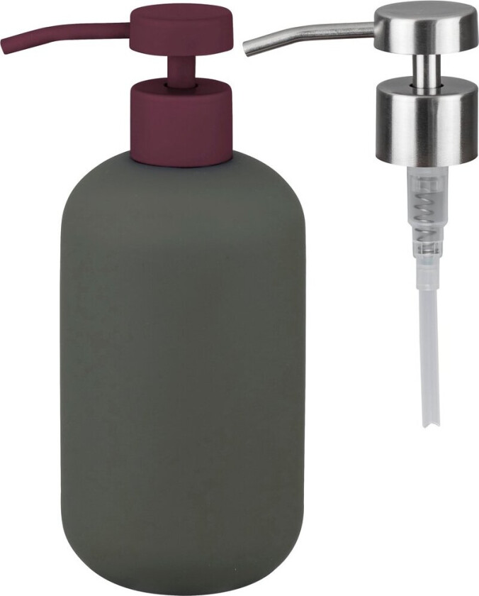 Lotus play såpedispenser høy, inkl 2 pumpehoder Dark olive