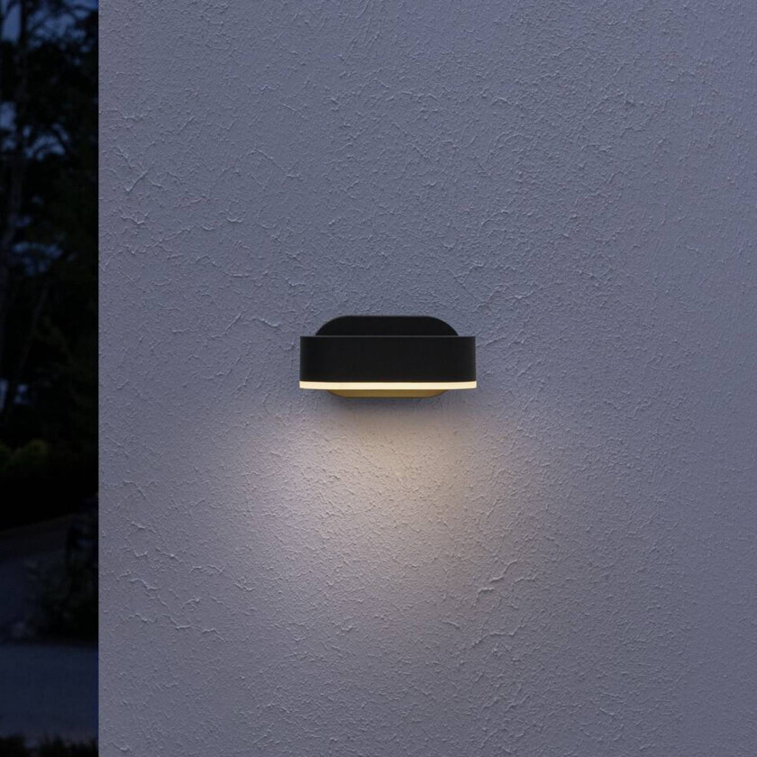 OSRAM utendørs LED-vegglampe ENDURA STYLE MINI, mørkegrå, IP44