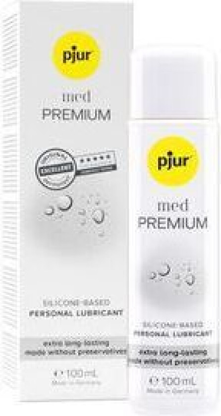 Med Premium Silikonbasert Glidekrem - 100 ml