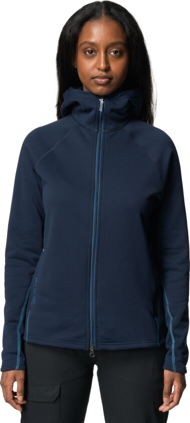 Women's Power Up Houdi Blue Illusion L