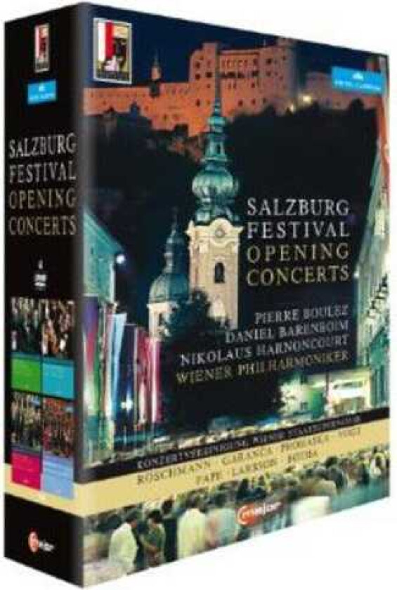 Salzburg Festival: Opening Concerts DVD