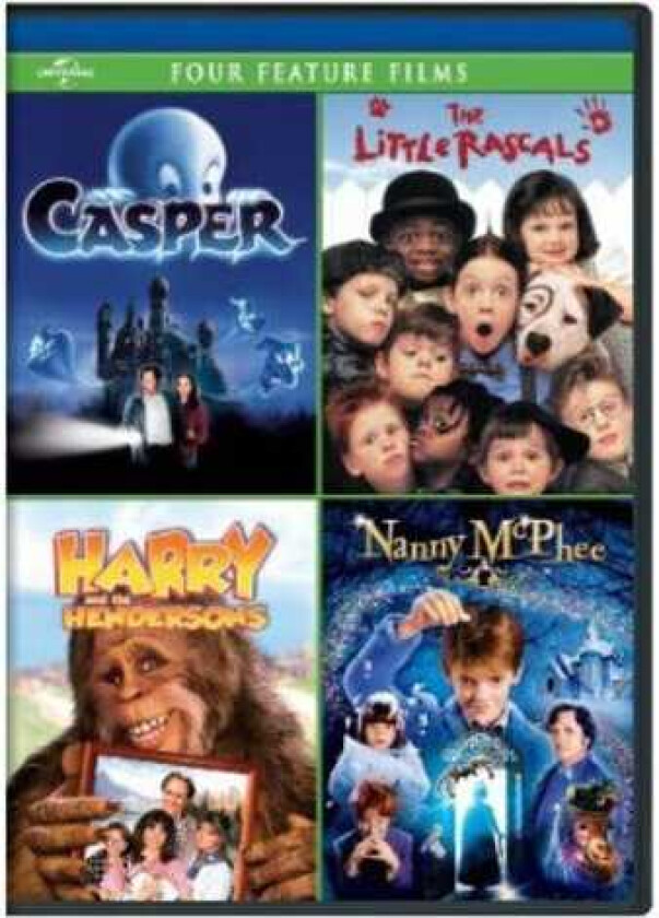Casper / Little Rascals / Harry & Hendersons DVD