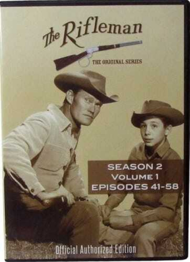 Rifleman: Season 2 Vol 1 DVD