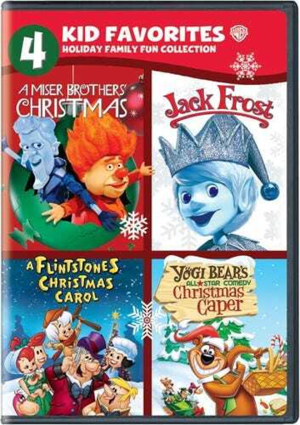 4 Kid Favorites: Holiday Family Fun DVD
