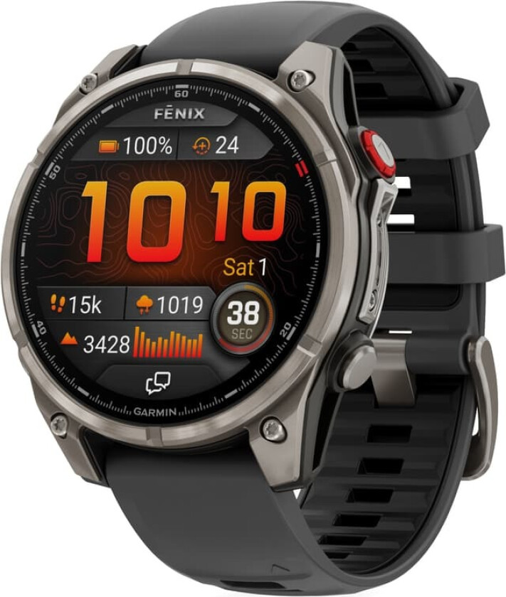 Fenix 8 Pro smartklokke 51mm (grafitt)