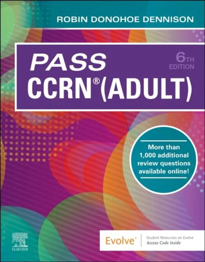 Pass CCRN (R) (Adult) av Robin Donohoe (Educator Consultant Author Saint Augustine Florida) Dennison