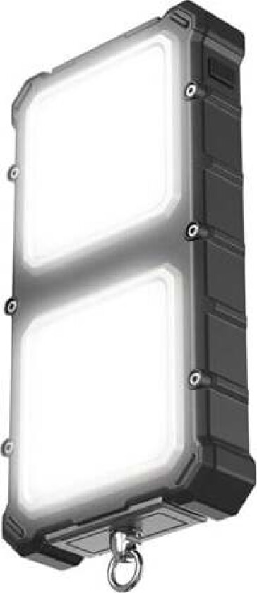 Solar Powerbank CampLED 10000 Nødlader - Svart - 10000 mAh