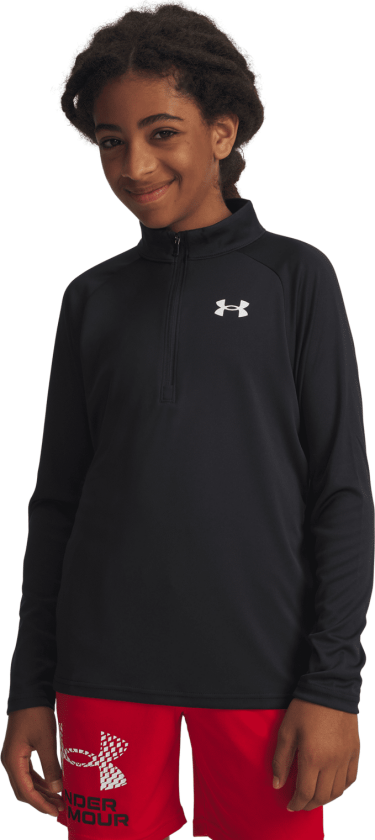 Bilde av Under Armour Tech 2.0 1/2 Zip, treningsgenser, barn BLACK