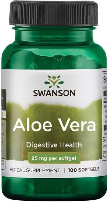 Aloe Vera - 100 kapsler