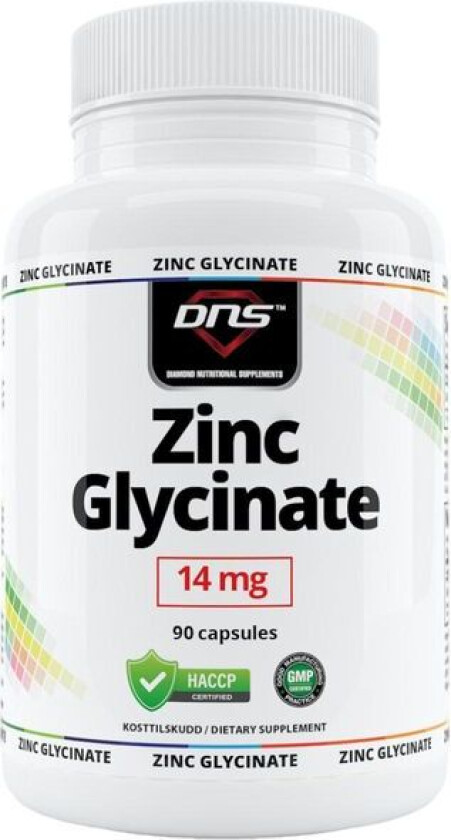 Zinc Glycinate - 90 kapsler